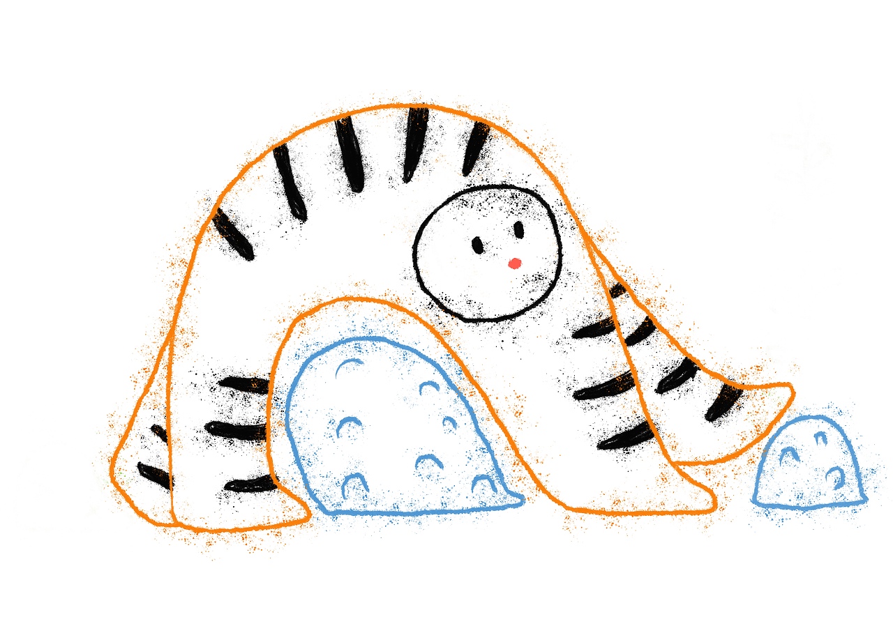 一路上都在涂鸦