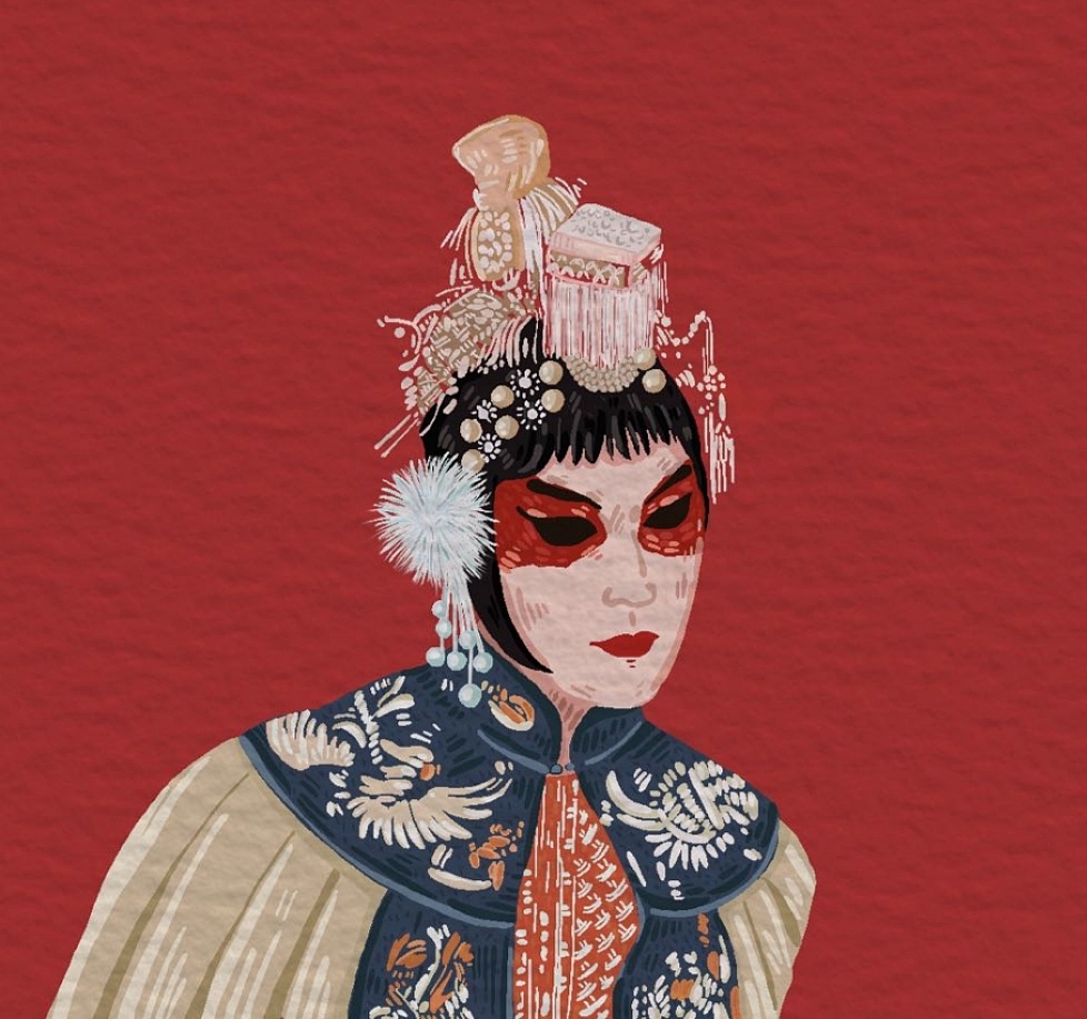 霸王别姬（图ZMjQ5Nzk3MDgw） - 艺术插画 - 站酷设计师快乐瘋男SZH原创素材 - 站酷ZCOOL