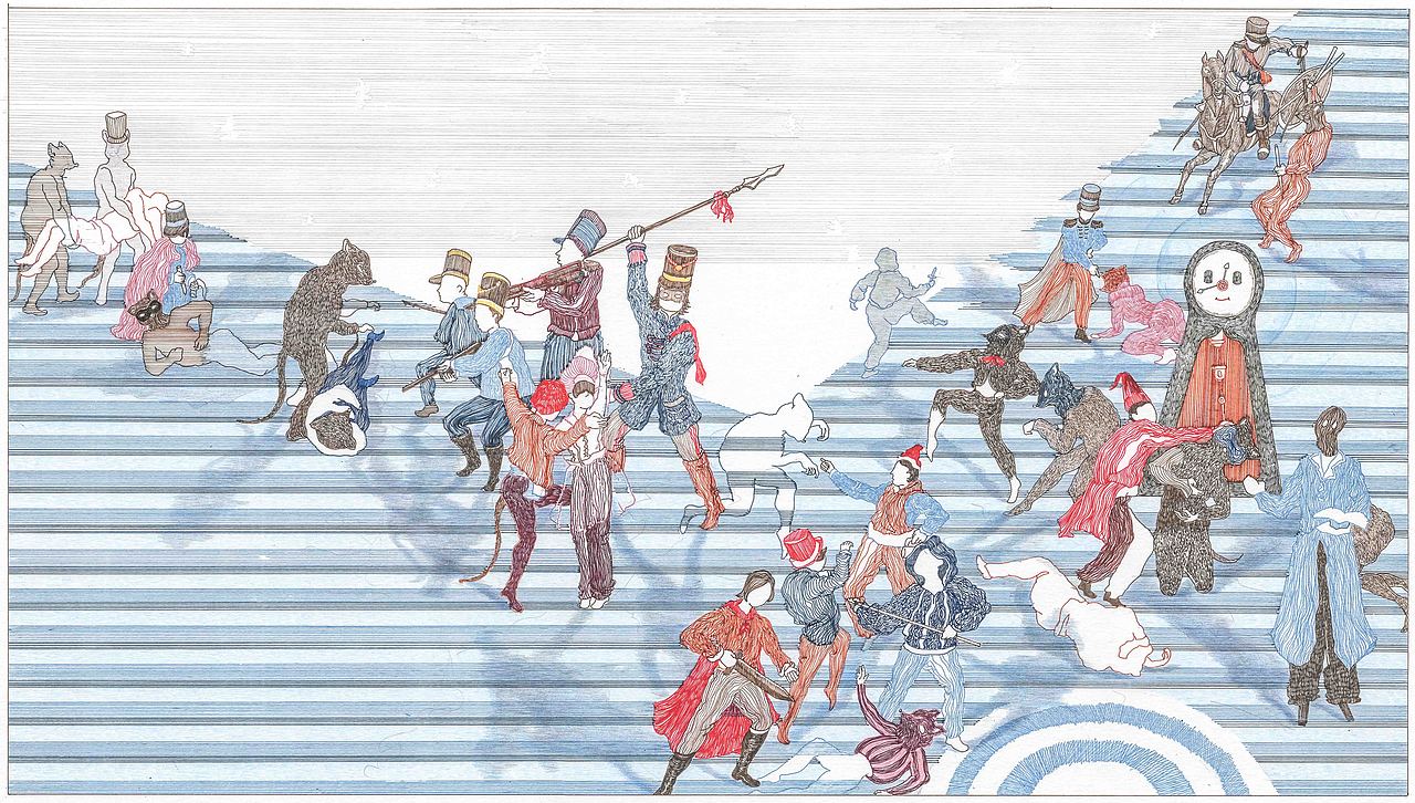 《胡桃夹子与鼠王》文学插图（图ZMTc3ODc3MDMy） - 绘本 - 站酷设计师圣诞丸原创素材 - 站酷ZCOOL