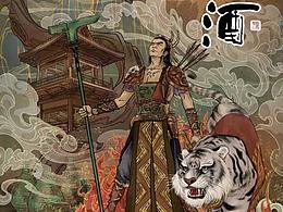 巴璽酒插畫設計