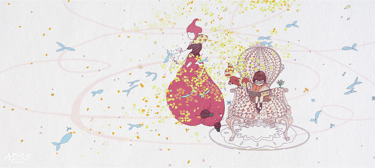 故事绘本《ONE DAY》(图ZNzU2NDQwNzY=) - 创作习作 - 站酷设计师安豆莎莎原创素材 - 站酷ZCOOL