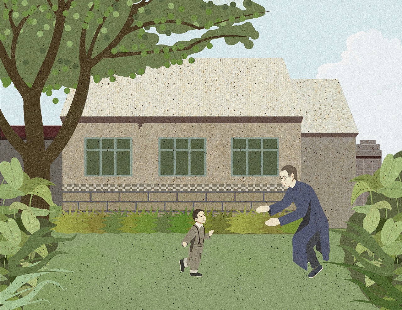 解禁的朱自清《经典常谈》彩插（图ZMTEwMzA1NzAw） - 艺术插画 - 站酷设计师DARKKNIGHTwxq原创素材 - 站酷ZCOOL