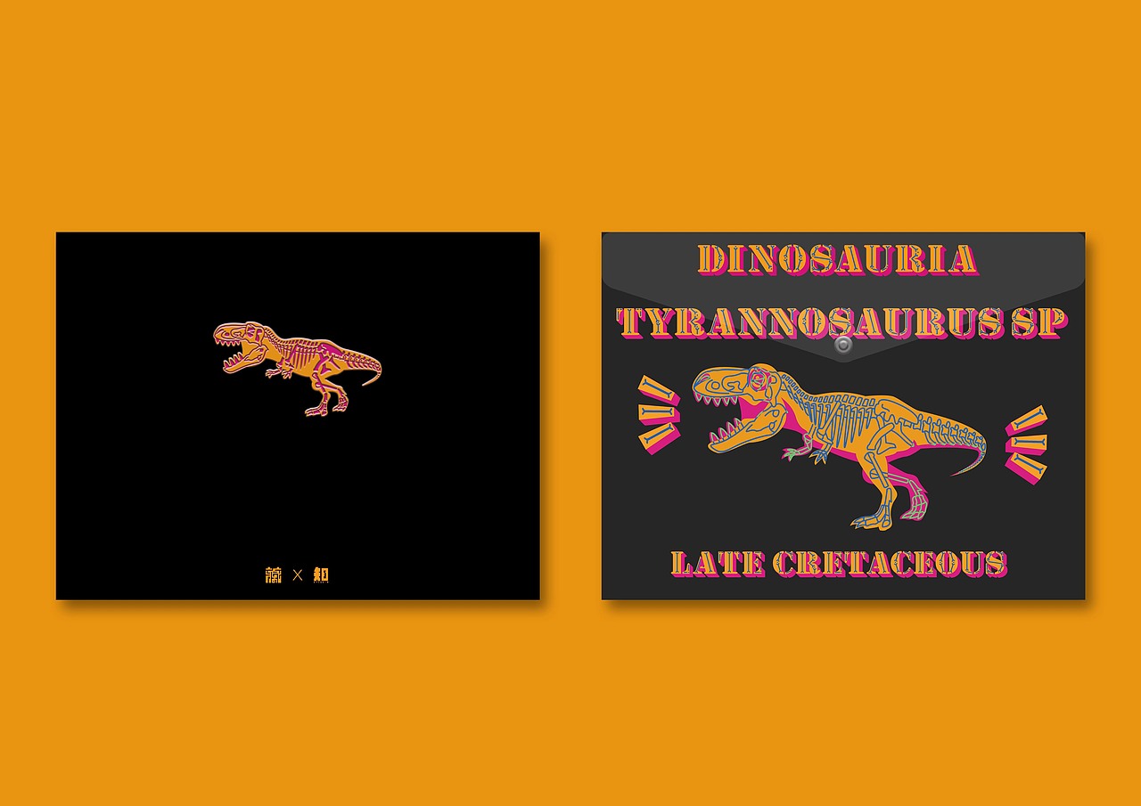 【DINOSAURIA】TYRANNOSAURUS SP 文创品（图ZMTY3MTM1NjMy） - 宣传物料 - 站酷设计师何首烏原创素材 - 站酷ZCOOL