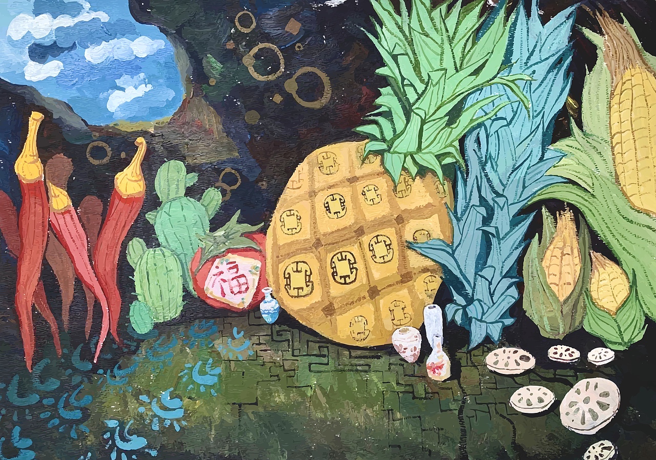 幻想插画（图ZMjI2MTkyMTQw） - 创作习作 - 站酷设计师Yanjnooo原创素材 - 站酷ZCOOL