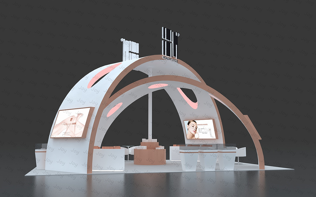 化妝品展會（圖ZMjU2MzY2NzY4） - 其他三維 - 站酷設(shè)計師P2h1原創(chuàng)素材 - 站酷ZCOOL