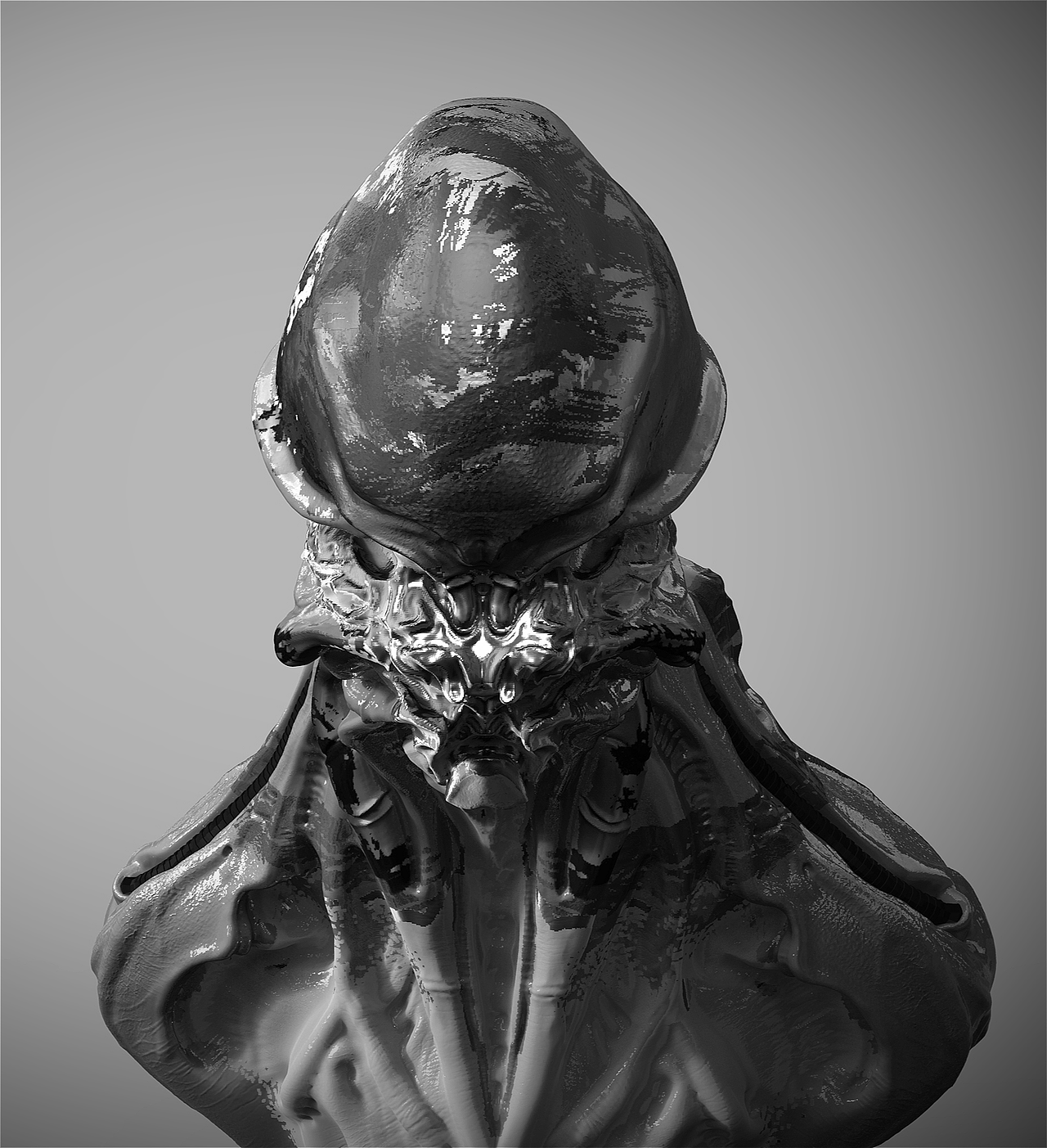 有几丁质的外壳的脊椎动物