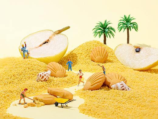 小米梨汁饼干作品分享
