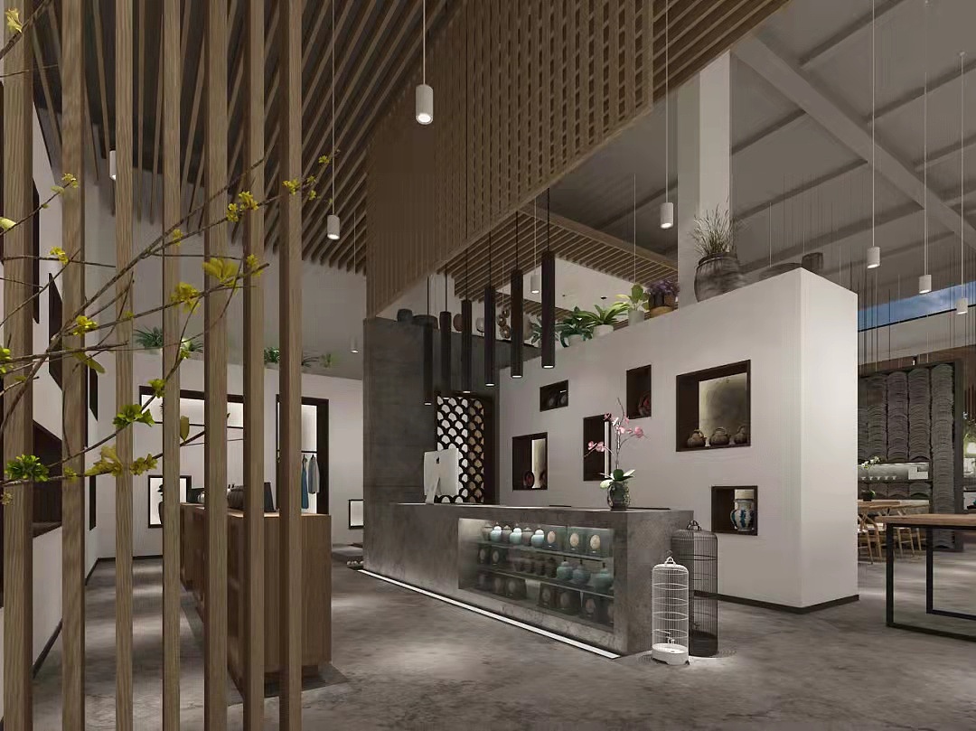 茶餐厅设计|宁静禅意,唤醒你疲惫的味蕾!