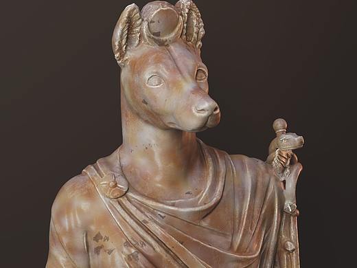 超写实雕像渲染