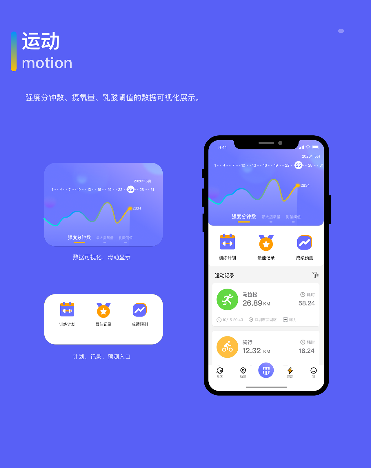 数据 运动app|ui|app界面|duoda - 原创作品 - 站酷 (zcool)