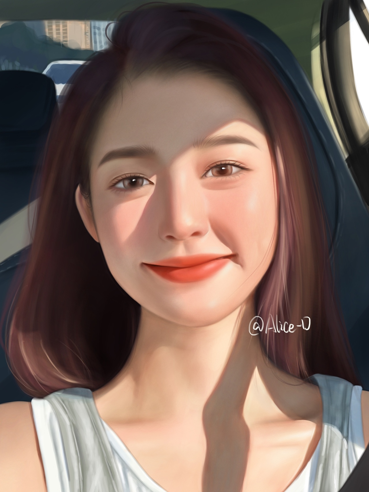 一些日常的厚涂头像练习