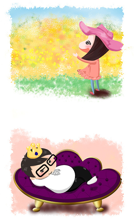 机哥机妹系列漫画——度假|动漫|短篇/四格漫画|韬姬yuantao - 原创