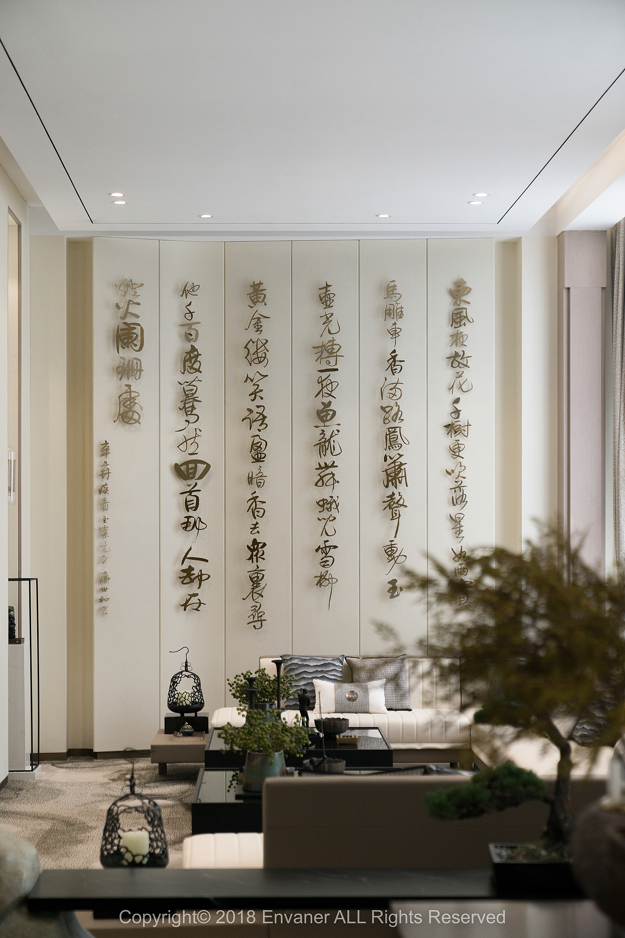 【恩万建筑摄影】天津世贸国风雅颂售楼处