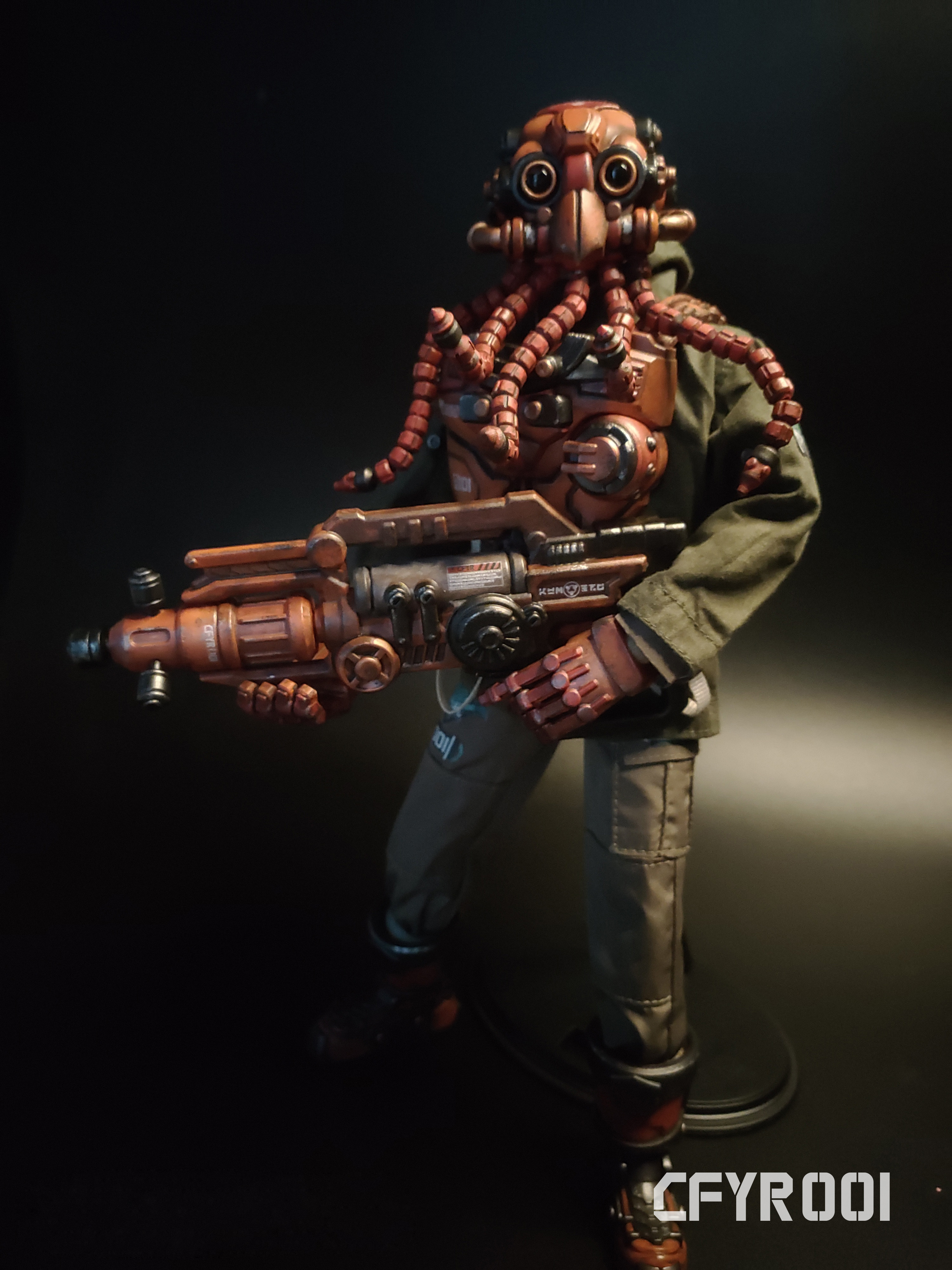 原创兵人章鱼怪客