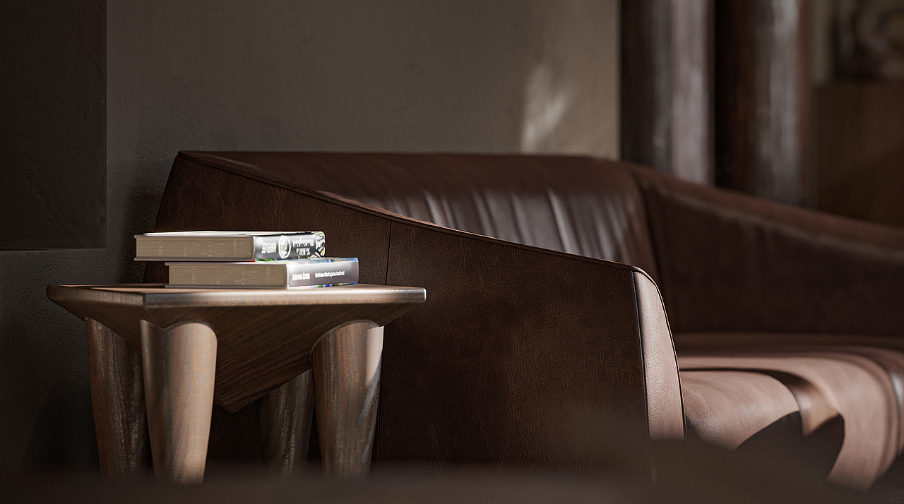 黑暗调子渲染作品