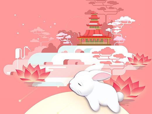 中秋节-艺术二维码