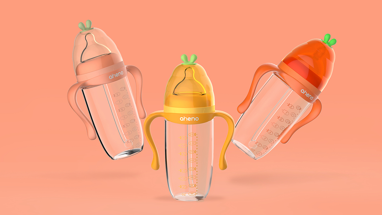 "BA"Radish / ”拔“萝卜奶瓶（图ZMTM0MDYzNzE2） - 生活用品 - 站酷设计师ZKeng原创素材 - 站酷ZCOOL