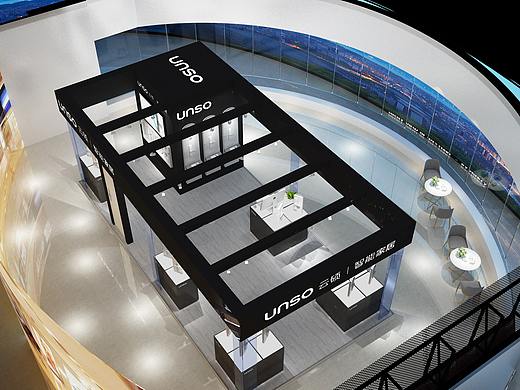云硕指纹锁万达店铺——红勾品牌策划