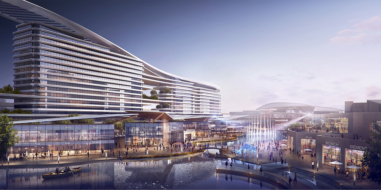 派沃商业设计王府井武汉江夏综合体