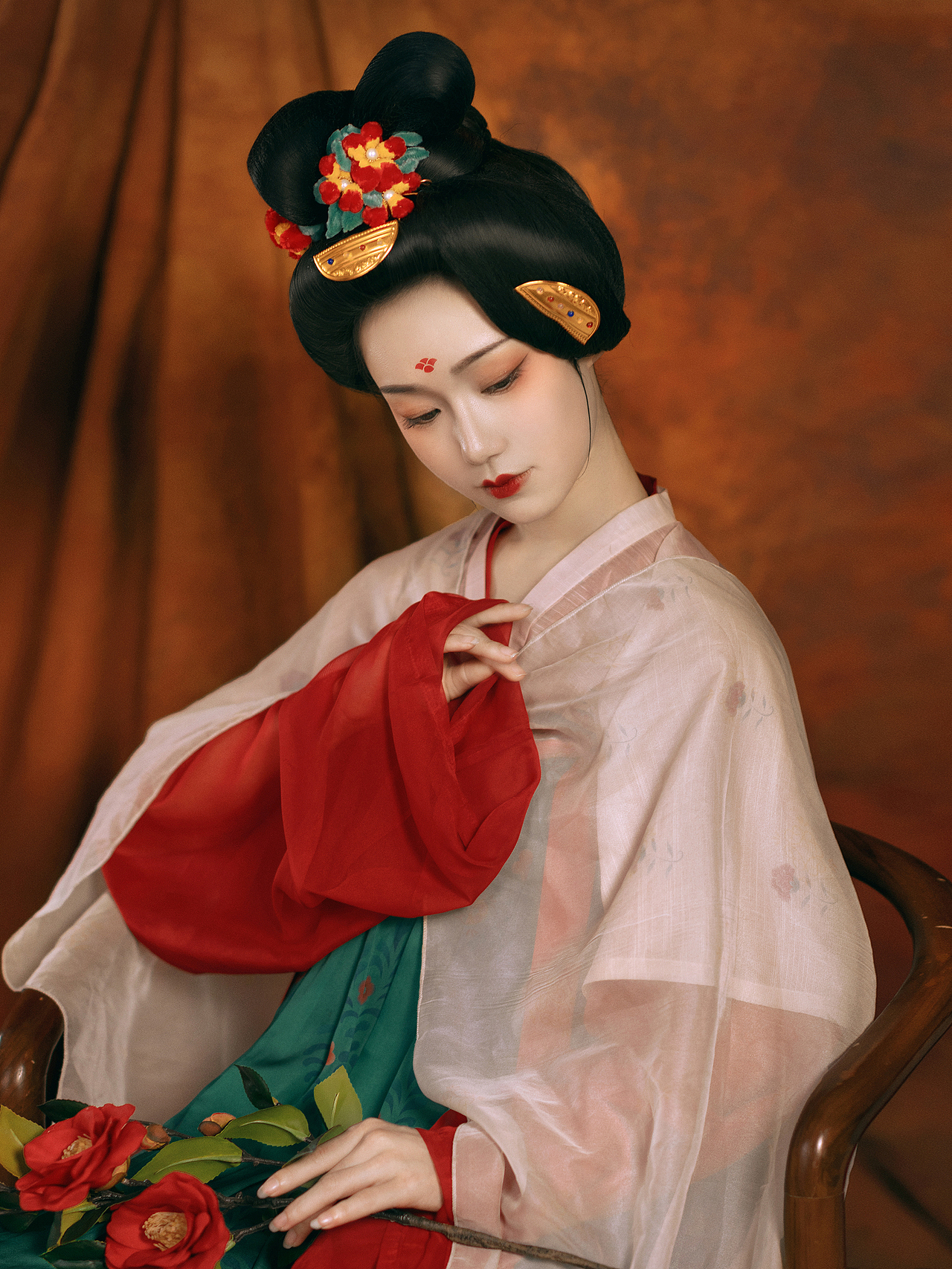 供养人 | 都督夫人礼佛图 - 女十一娘（图ZMjkwNDY5MjU2） - 人像摄影 - 站酷设计师一碗卤粉啊原创素材 - 站酷ZCOOL
