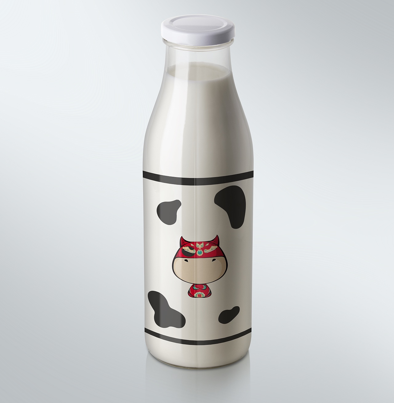 高清一瓶牛奶图片素材-编号26432739-图行天下