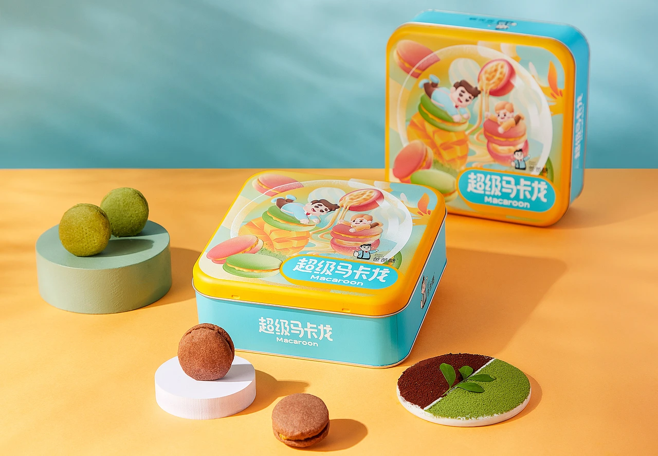 尚智&times;爸爸糖｜系列包装升级 | 礼盒包装｜IP插画包装