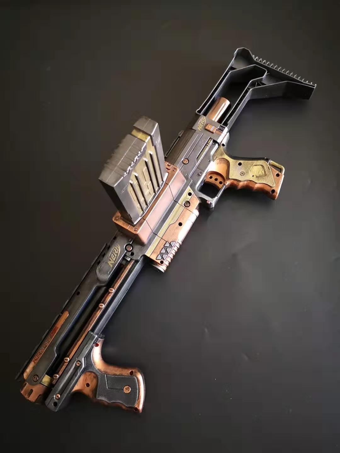 nerfcs25rampage横冲喷涂成品