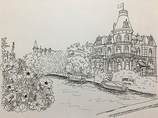 风景速写（阿姆斯特丹）