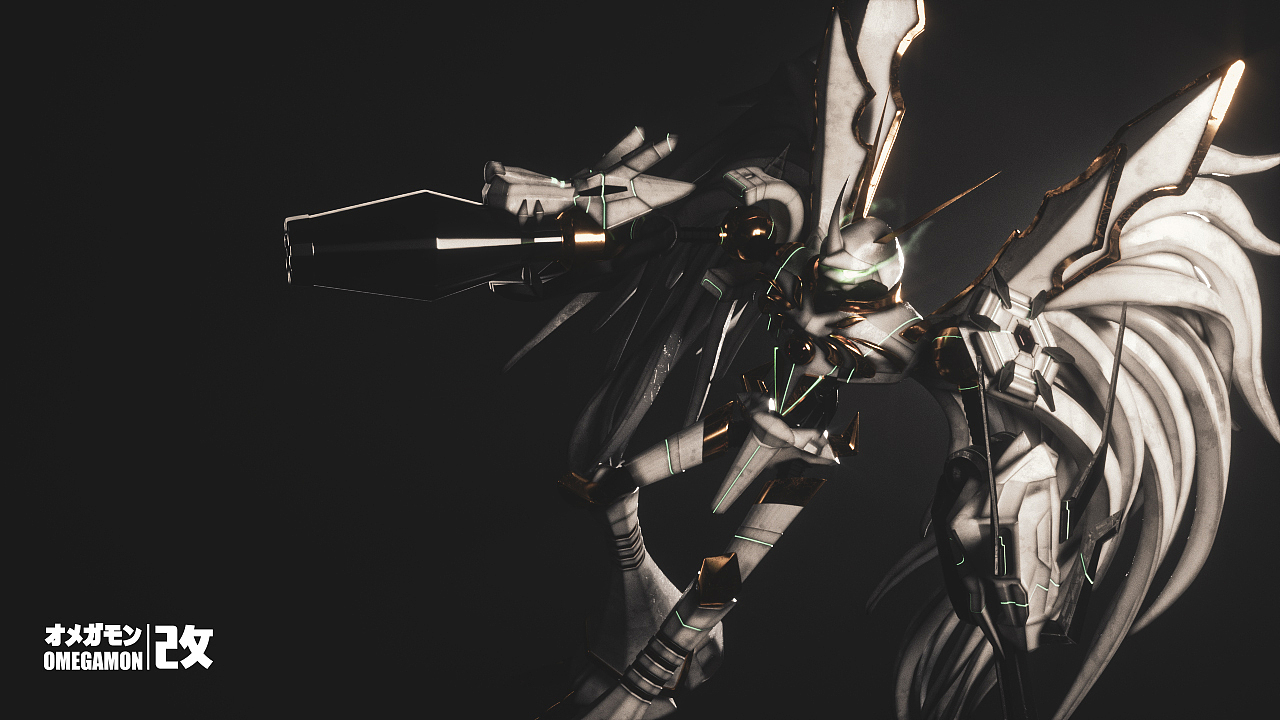 Omegamon|改（图ZMjE2MzMwNTM2） - 人物/生物 - 站酷设计师Jephy原创素材 - 站酷ZCOOL