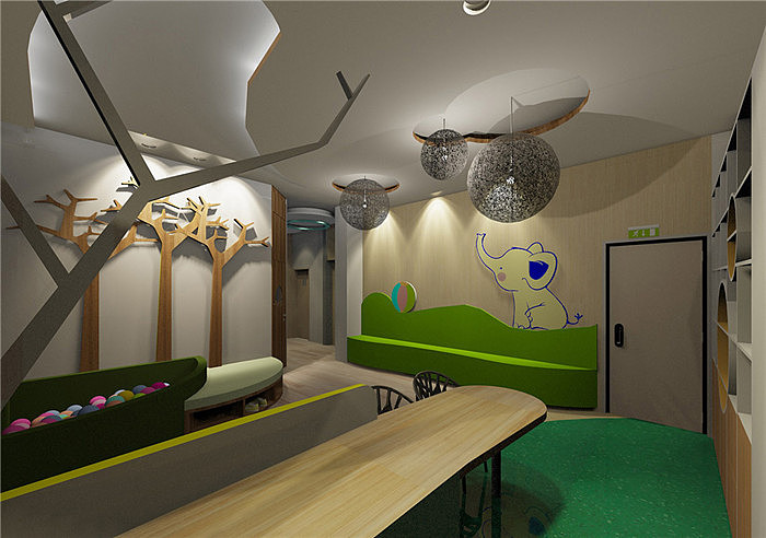 小象森林主题幼儿园设计-郑州最好的幼儿园设计公司