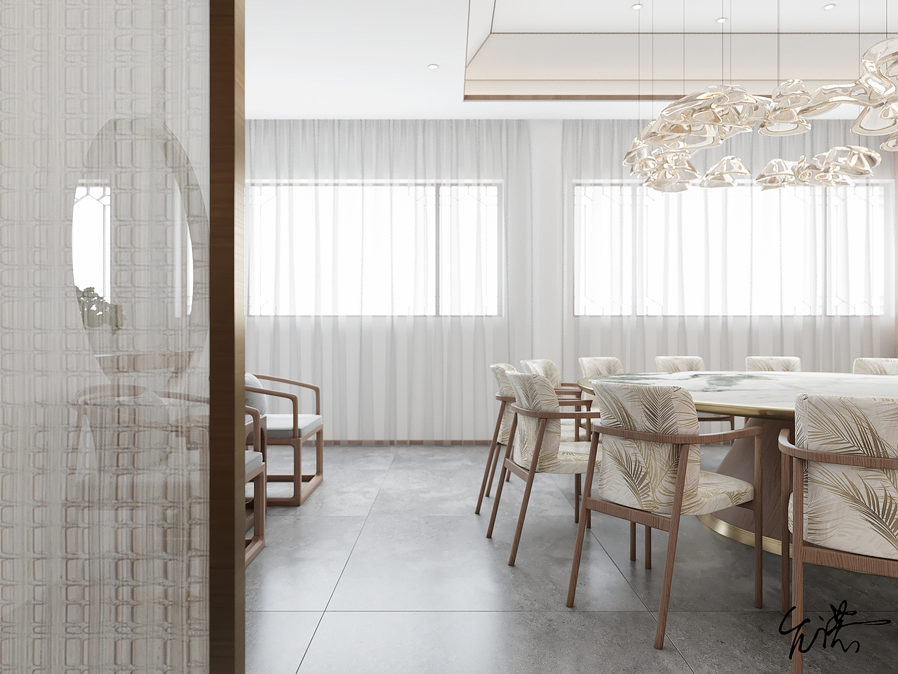 工装——禅意会所（图ZMjYzMzc1MzU2） - 酒店餐饮设计 - 站酷设计师允诺yn原创素材 - 站酷ZCOOL