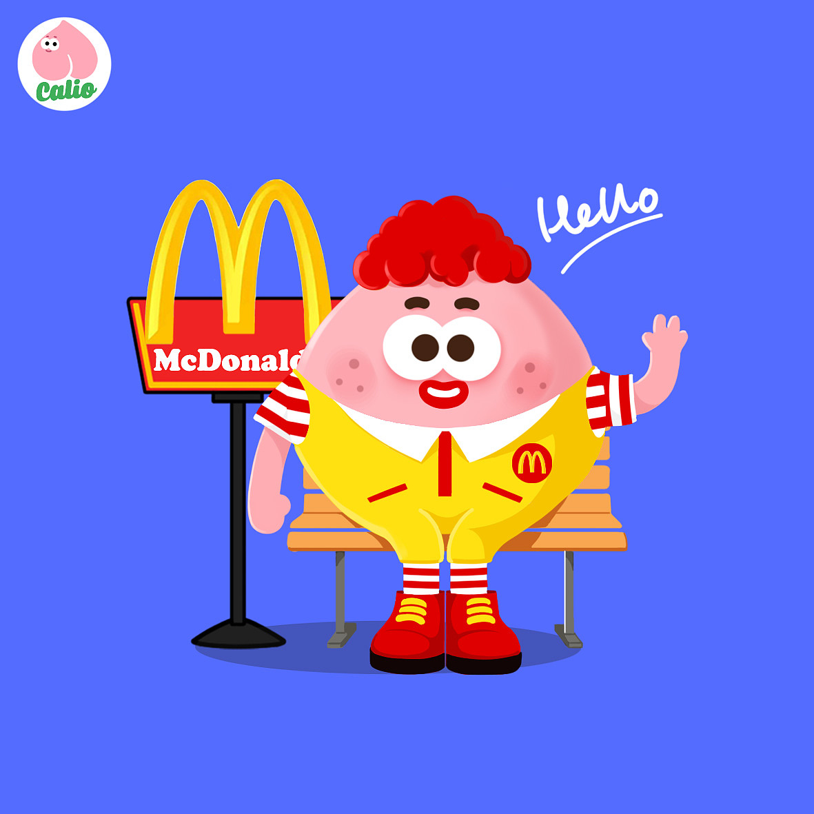 PeachCalio | 屁桃卡里奥（图ZMjUxODUyMDU2） - IP形象 - 站酷设计师佐拉Zola原创素材 - 站酷ZCOOL
