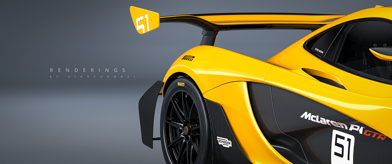 【 McLaren _ P1 GTR】