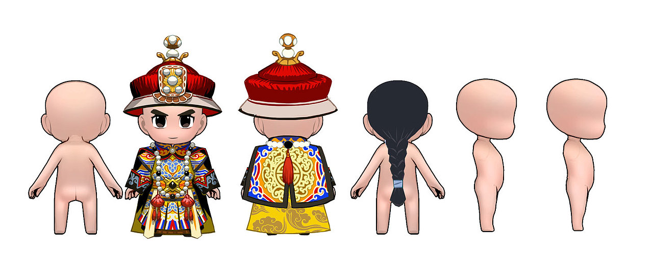 Q萌设定（图ZOTUzNDEwNTI=） - 游戏原画 - 站酷设计师淘气包子十八褶原创素材 - 站酷ZCOOL