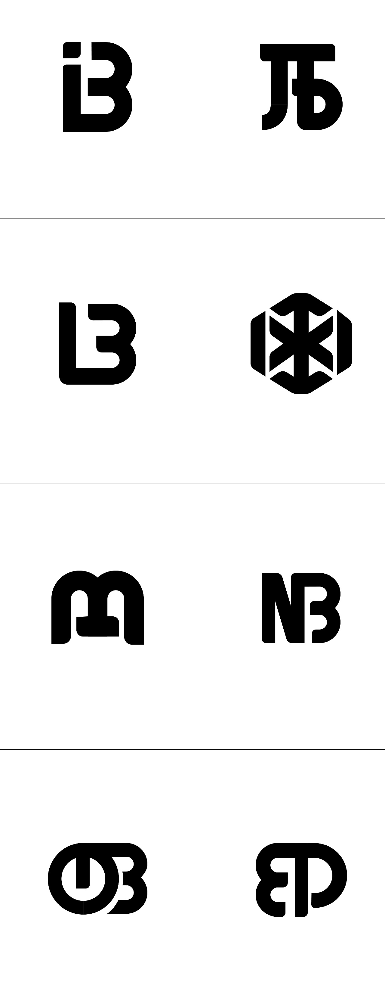 A B C与26个字母的logo合集|平面|品牌|花晓强 - 原创作品 - 站酷 (ZCOOL)