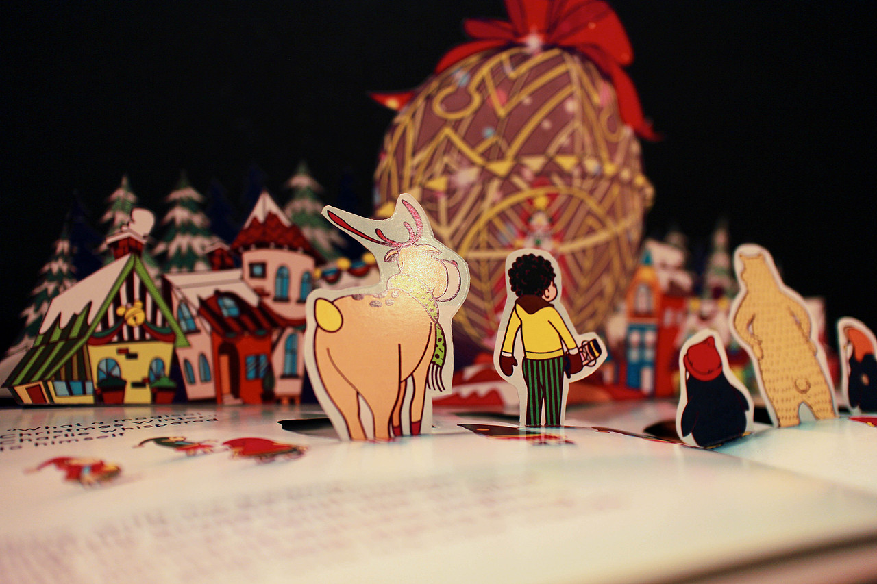 Handmade 3D Pop Up Story Book（图ZODE0NjE5MTY=） - 工艺品设计 - 站酷设计师林影原创素材 - 站酷ZCOOL