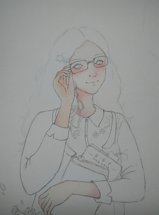 我一般都是先从皮肤开始上色的