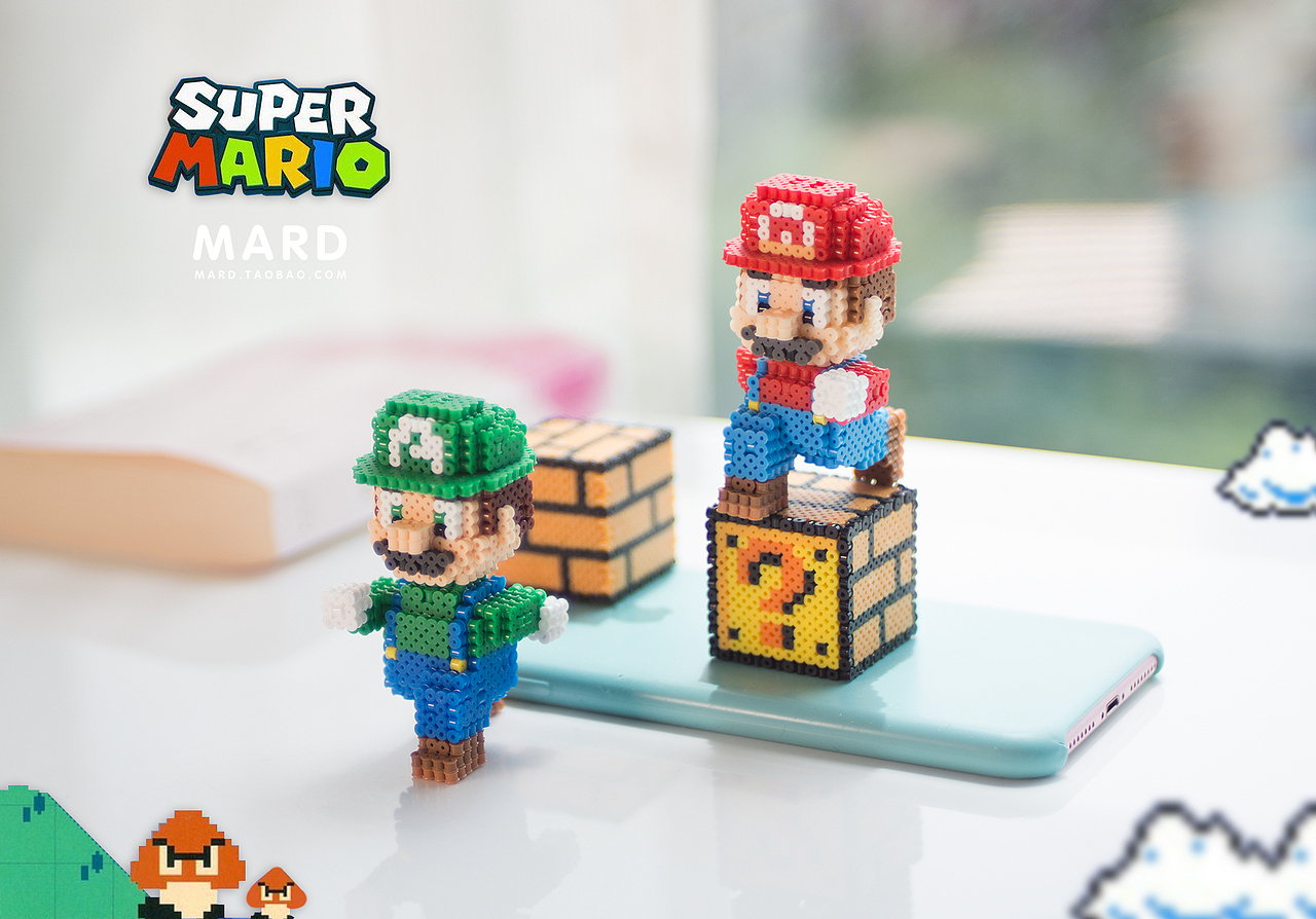 MARD拼豆原创-超级玛丽