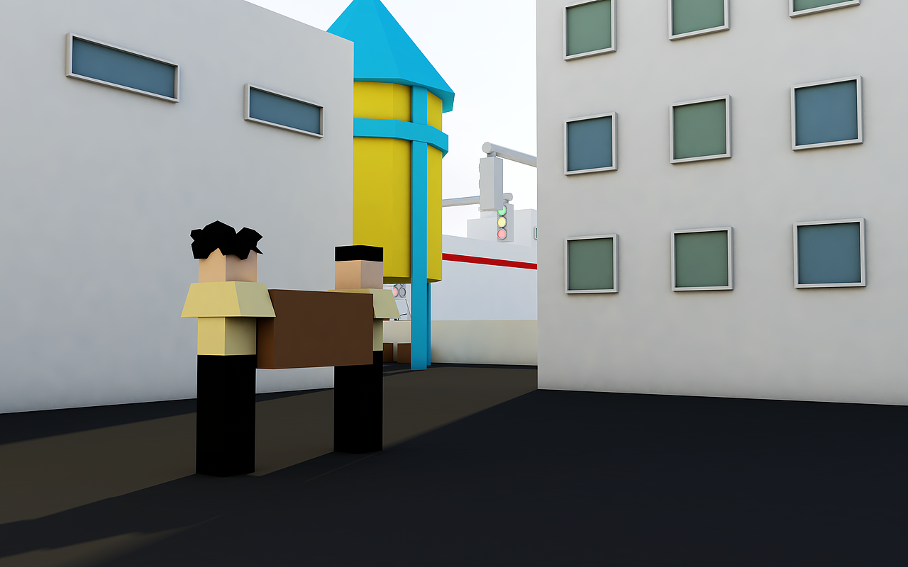 LowPoly扁平化风格(临摹)