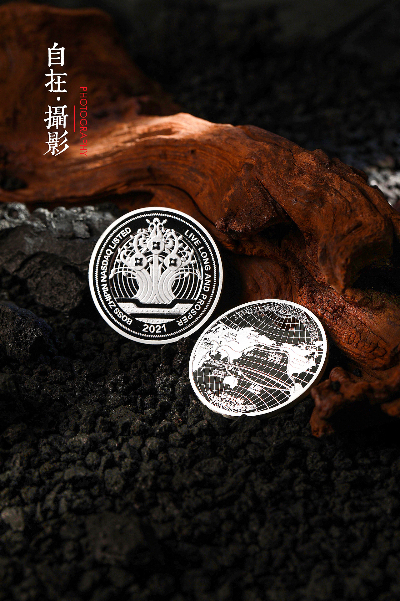 boss直聘|周边|2021纪念金币|银币（图ZMjYyMjQ1MzEy） - 产品摄影 - 站酷设计师悠然雅致摄影原创素材 - 站酷ZCOOL