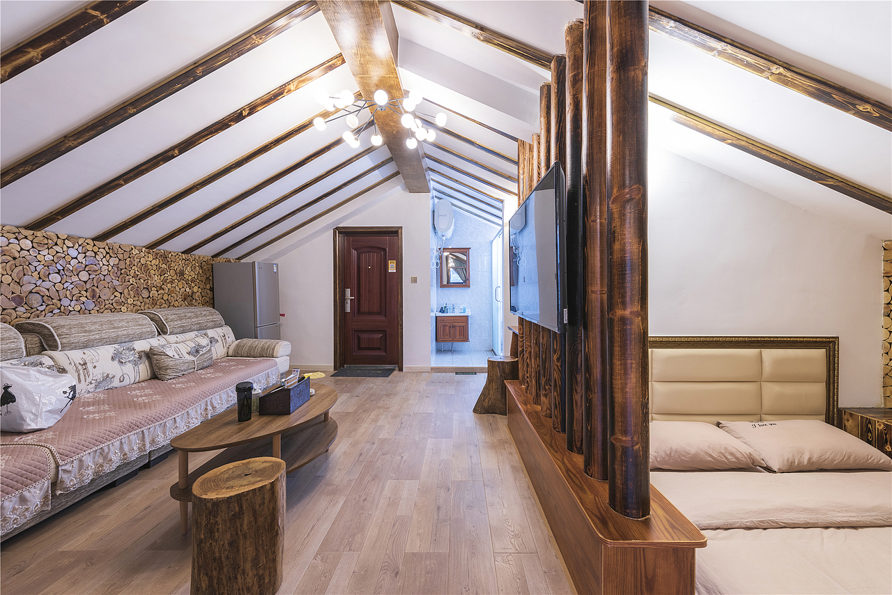 嵩山民宿室内空间