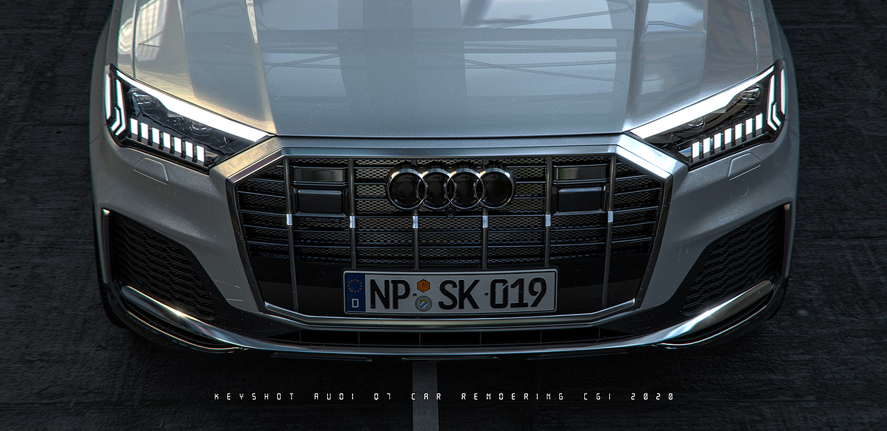 KEYSHOT Audi Q7 CGI（图ZMjM2OTc4Nzc2） - 机械/交通 - 站酷设计师阿飞_Vision原创素材 - 站酷ZCOOL