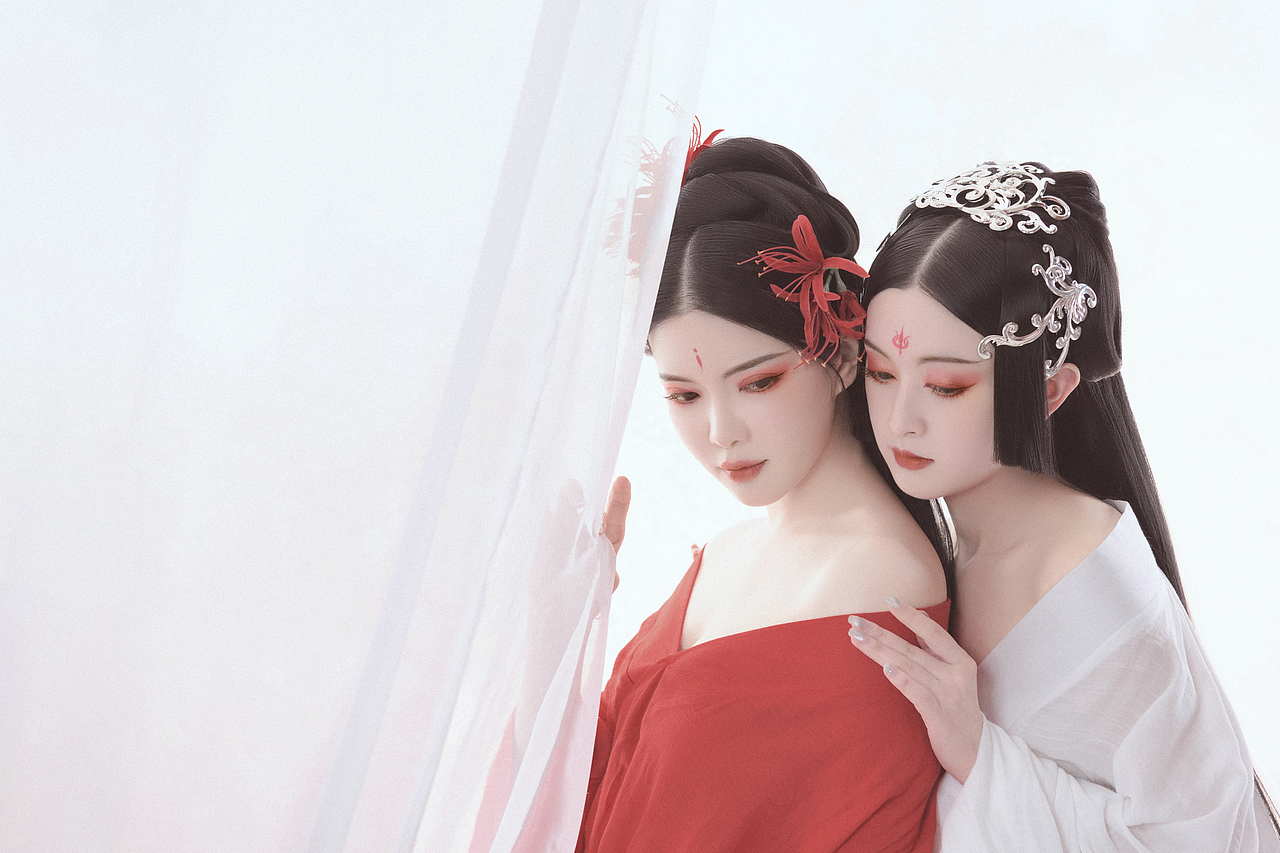 《双笙》——古风原创（图ZMjU1ODY0MTk2） - 人像摄影 - 站酷设计师素月影像原创素材 - 站酷ZCOOL
