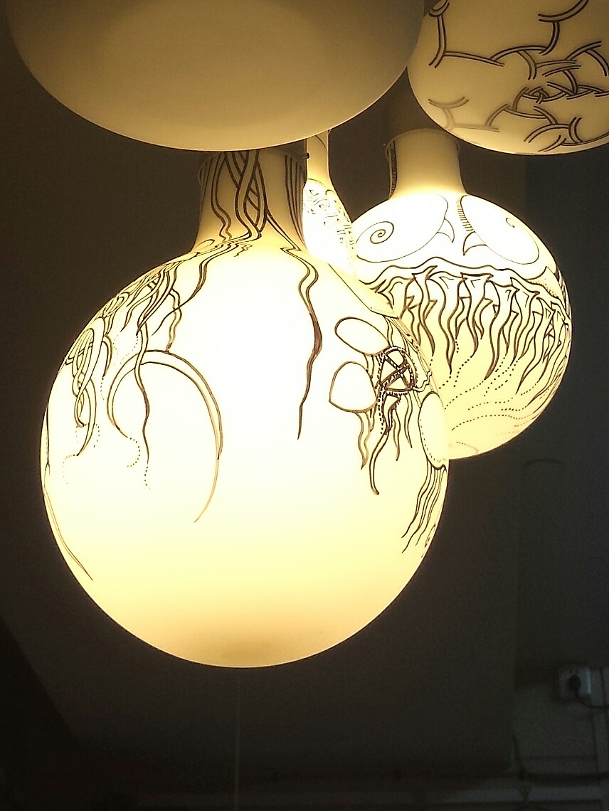 麦平灯饰手绘|插画|商业插画|麦平 - 原创作品 - 站酷 (zcool)