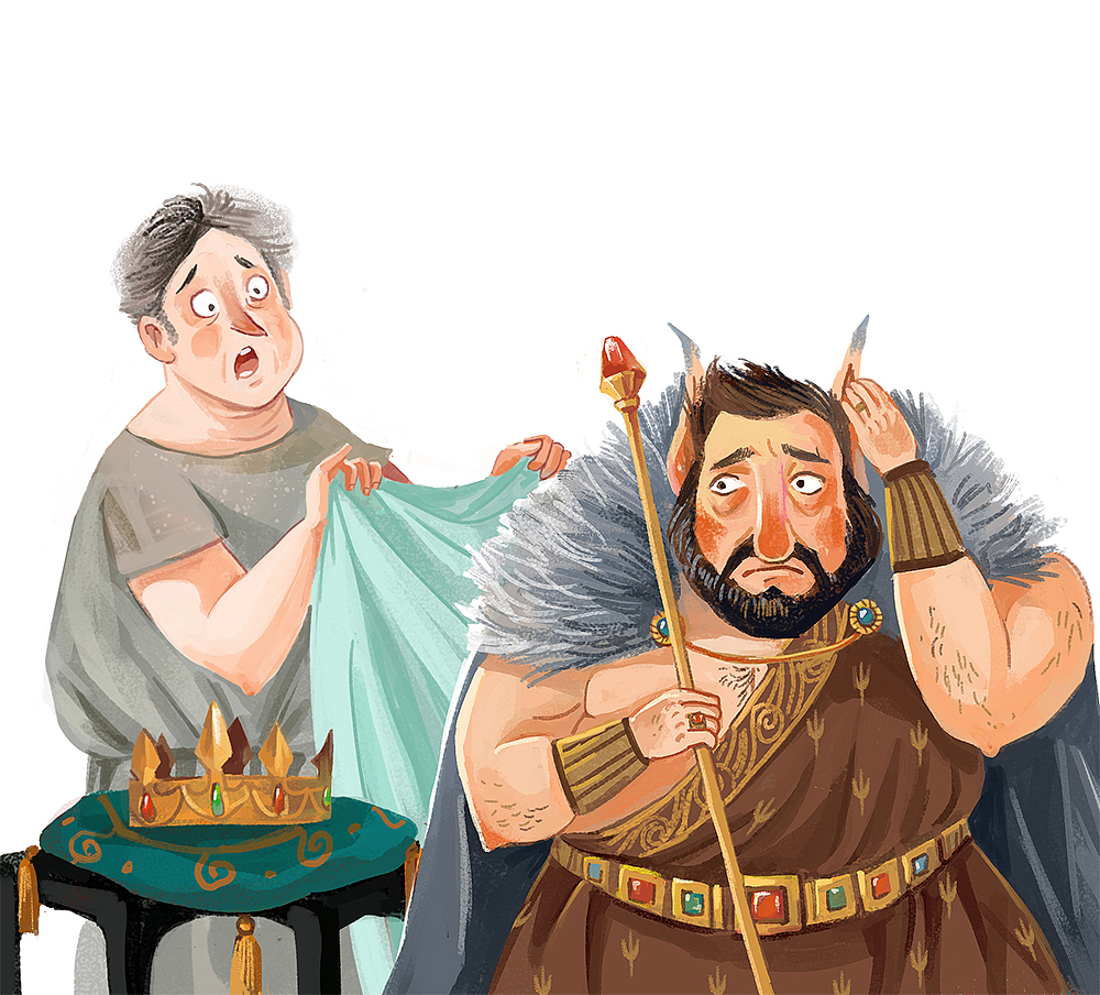 《古希腊神话》插图|插画|儿童插画|ameilili_原创作品-站酷(zcool)