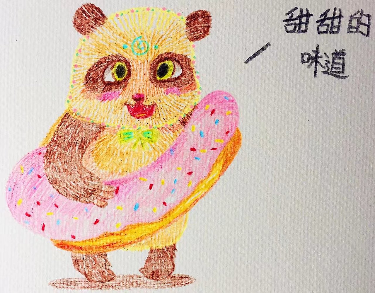 小修周末手绘的一些小可爱，免费给大家当表情包~