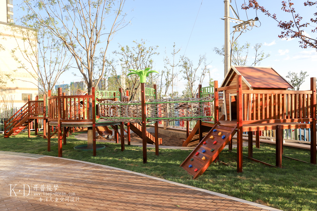 孩子最喜欢的空间:幼儿园沙池区设计