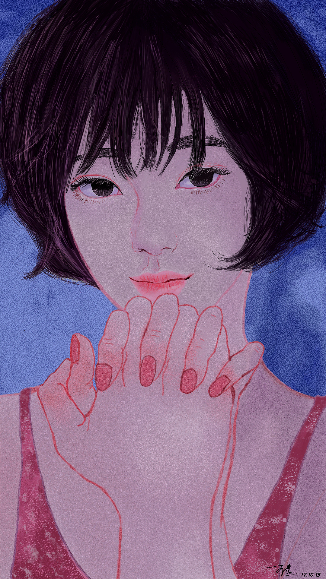 平时练习的手绘插画