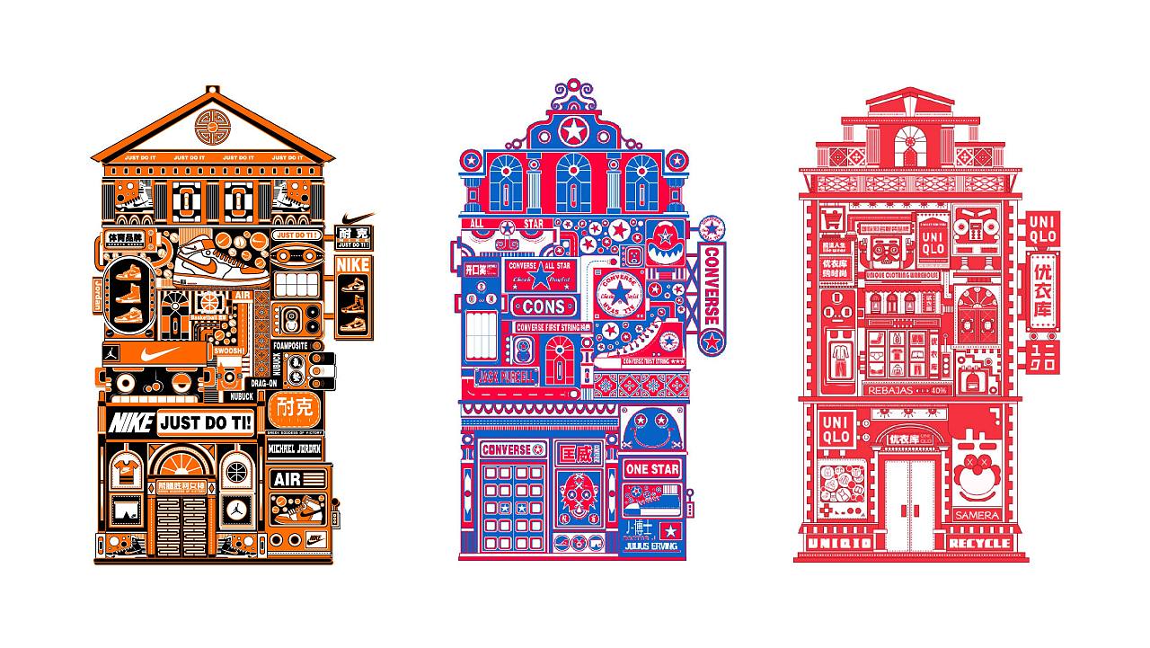 上下九骑楼文化街