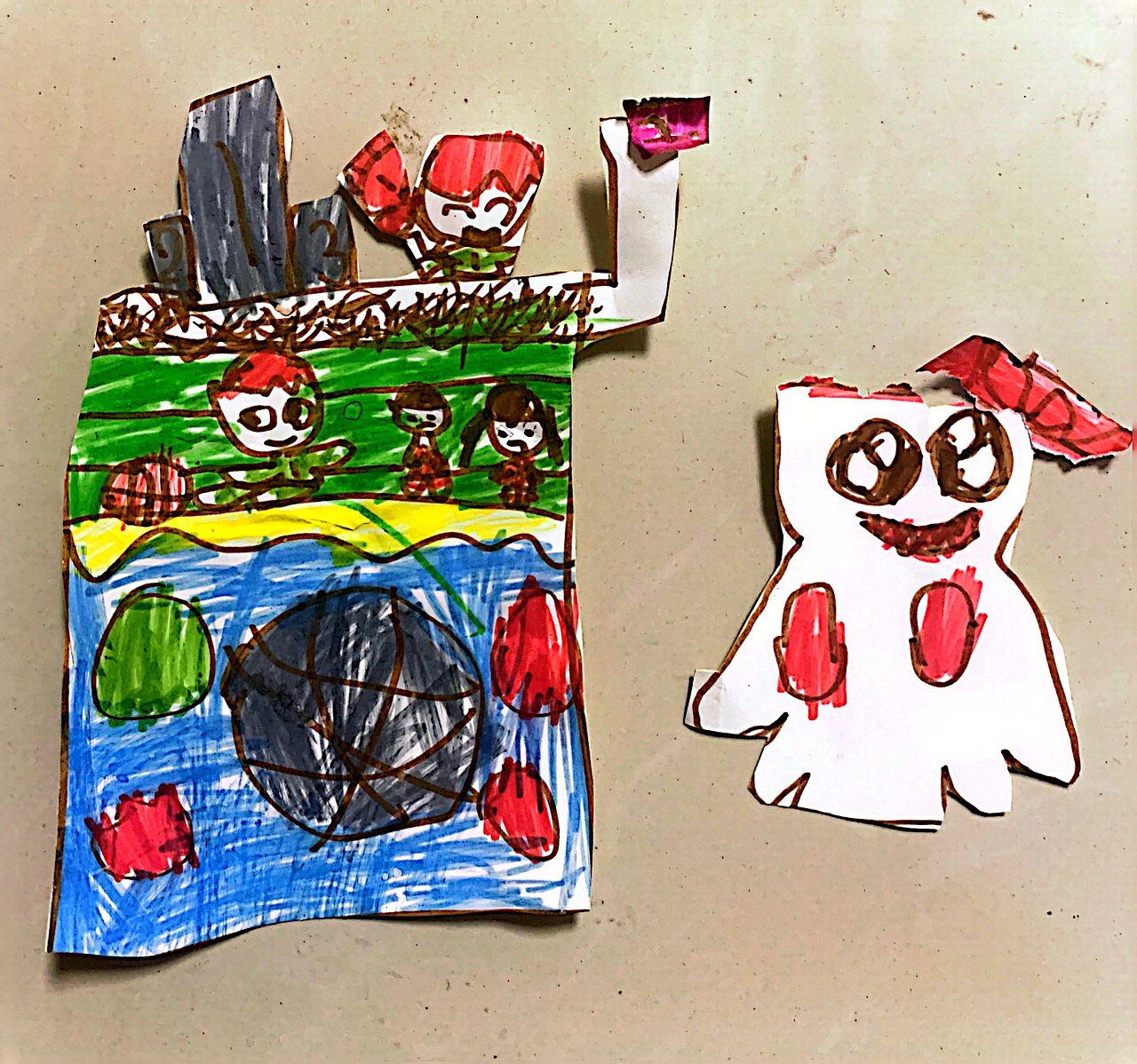 水杯造型和玩偶